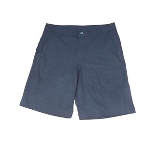 Lululemon Athletica Navy Flat Front Shorts